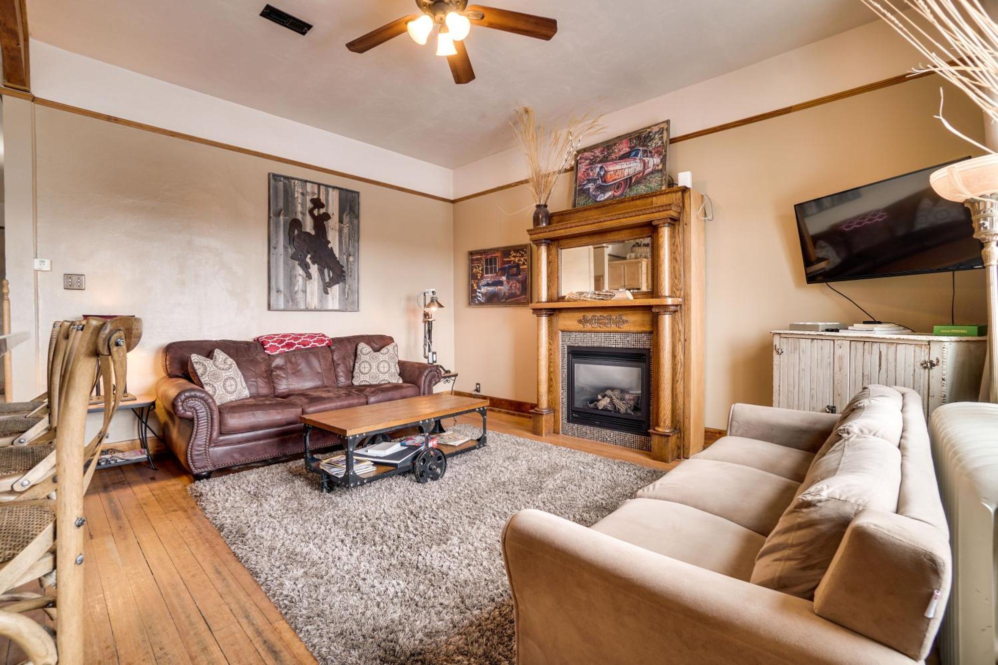 Vintage Downtown Laramie Apartment With Deck! Exterior foto